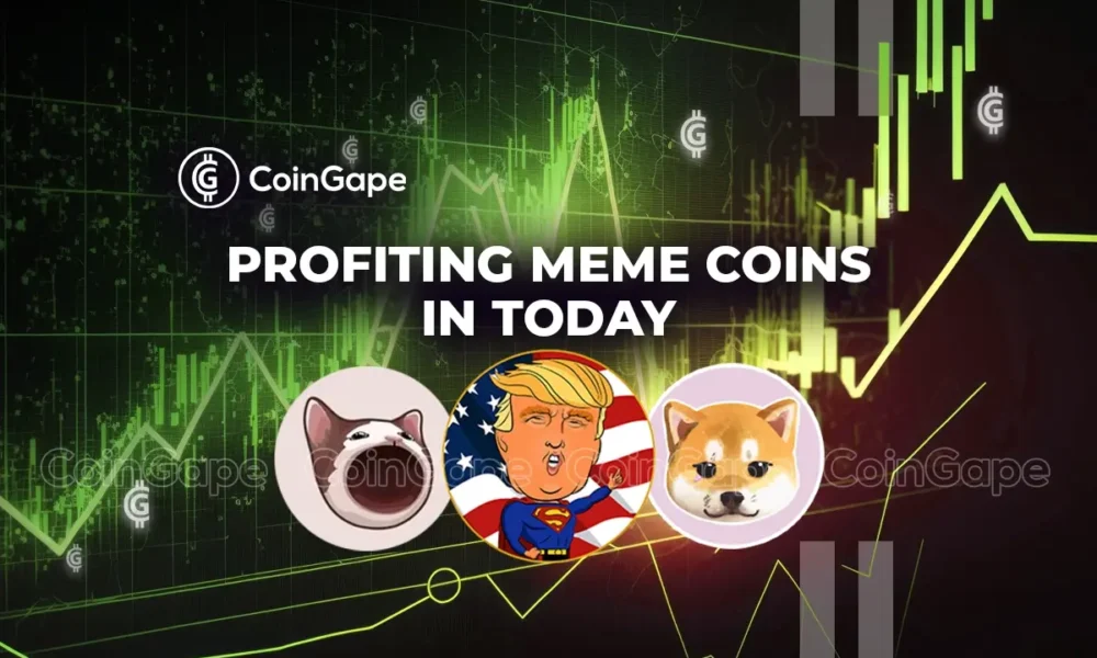 4 Most Profitable Meme Coins in Today's Slow Market