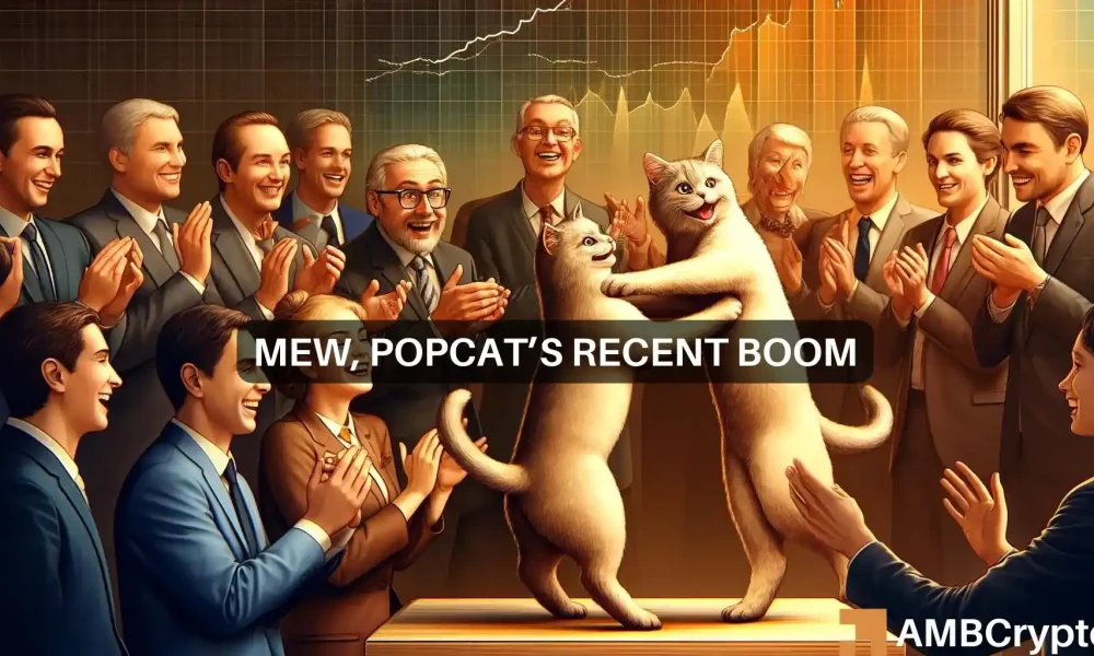 Solana's MEW and POPCAT fall 11%: cat memecoins end their rally?