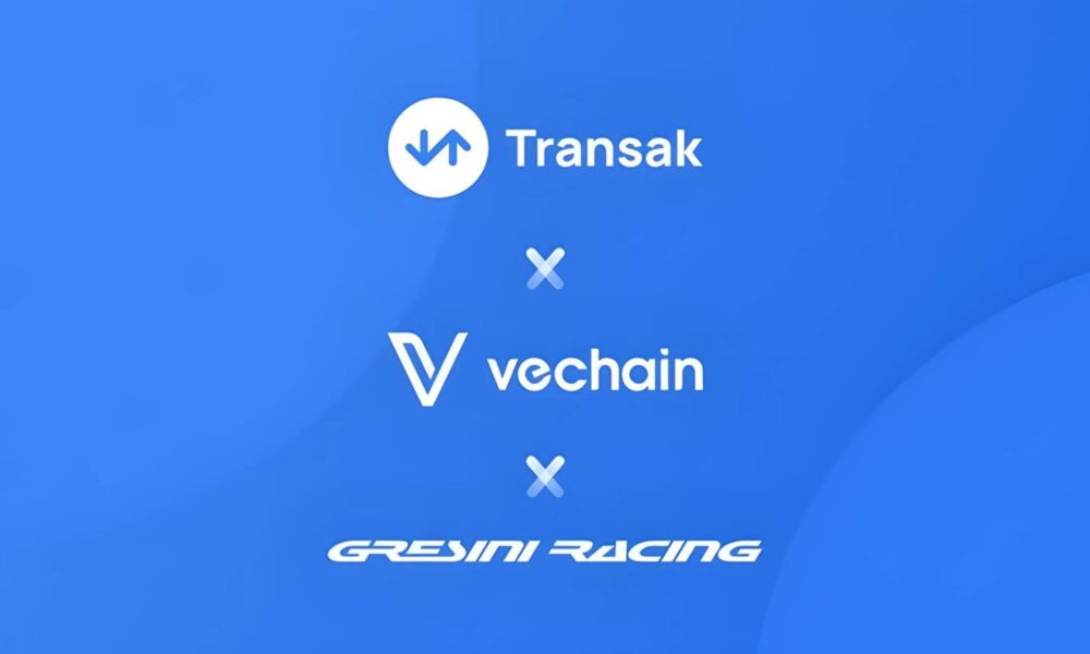 Transak Backs Fiat-NFTs on VeChain, Fuels Gresini Racing’s First Crash