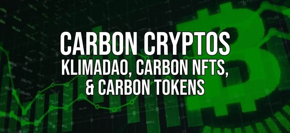 Carbon Crypto Guide Klimadao Carbon NFTS and Carbon Tokens