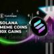 Solana meme coins with 10X Gains in May