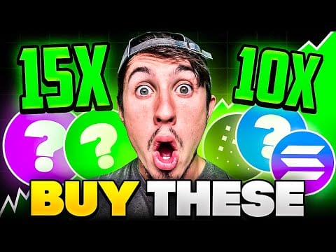 5 ALTCOINS I HOLD FOR A 10X RETURN?!  (Best crypto to buy NOW?)