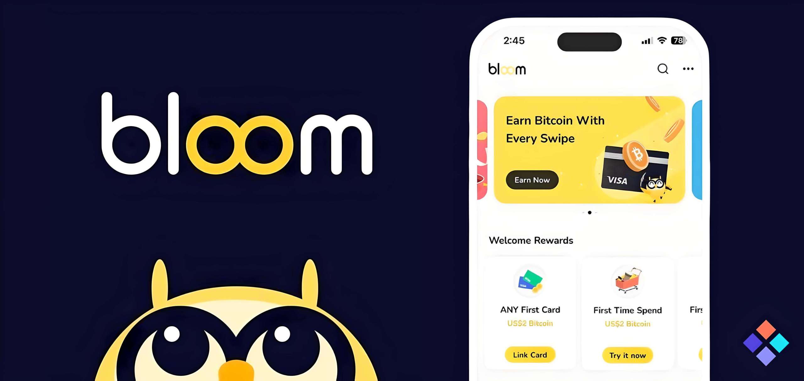 'Bloom' rewards Visa payments with crypto, NFTs and more