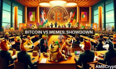 Memecoins Surpass Bitcoin: Is the Spotlight Changing?