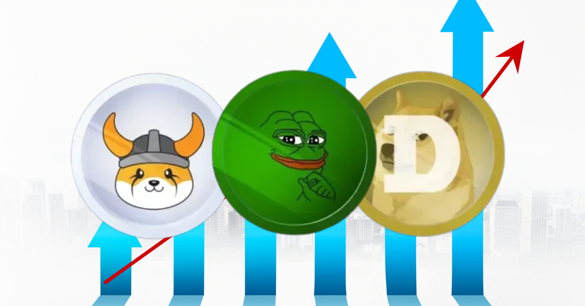 PEPE & FLOKI lead the rally, while others follow;  Has Memecoin Mania started?