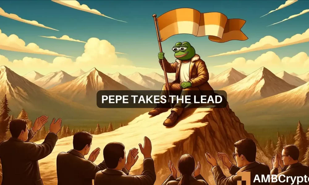 PEPE - Is the 10% price increase of memecoin the trigger for a further 80% increase?