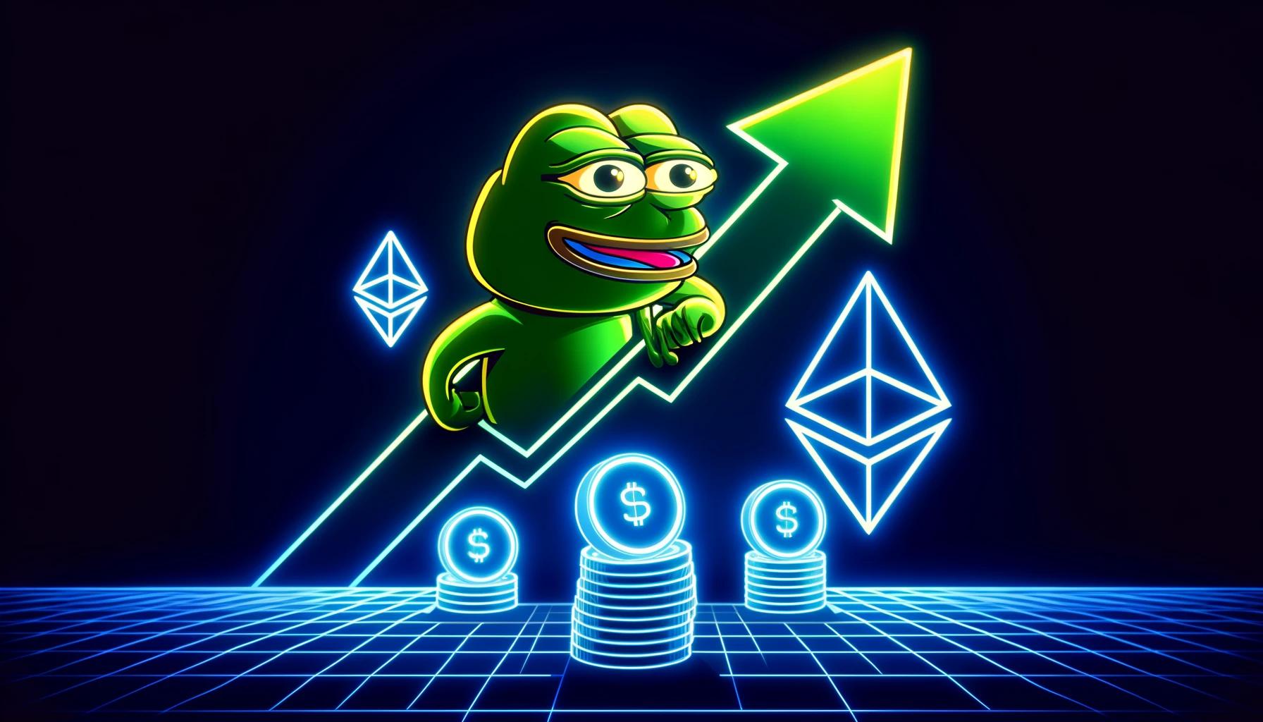 PEPE Topples MATIC as Ethereum Memecoins Soar