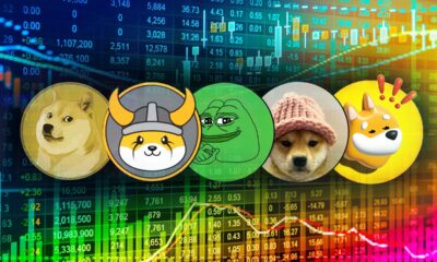 Top 5 Memecoins Surge Double Digits, WIF Leads Rally