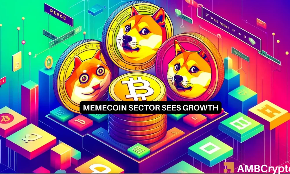 WIF and PEPE DOGE dominate as memecoins surge 114%: what’s next?