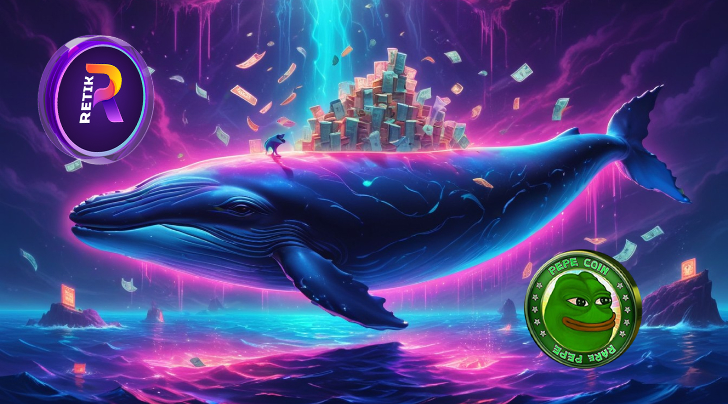 Whale who recently sold his holdings in Pepe Coin (Pepe) for a 50x profit by aggressively purchasing a new Altcoin: the next Pepe?