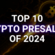 10 migliori criptovalute in prevendita del 2024 [Tokens List] Migliori progetti x100