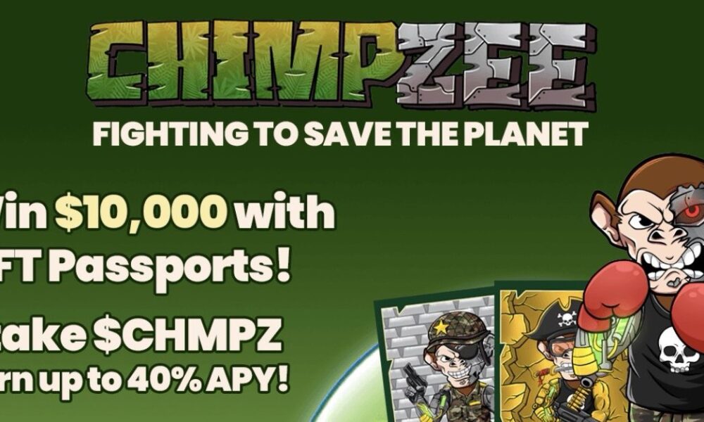 Chimpzee NFT passport save the planet