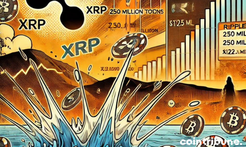 Ripple floods the cryptocurrency market with millions of tokens, is XRP in danger?