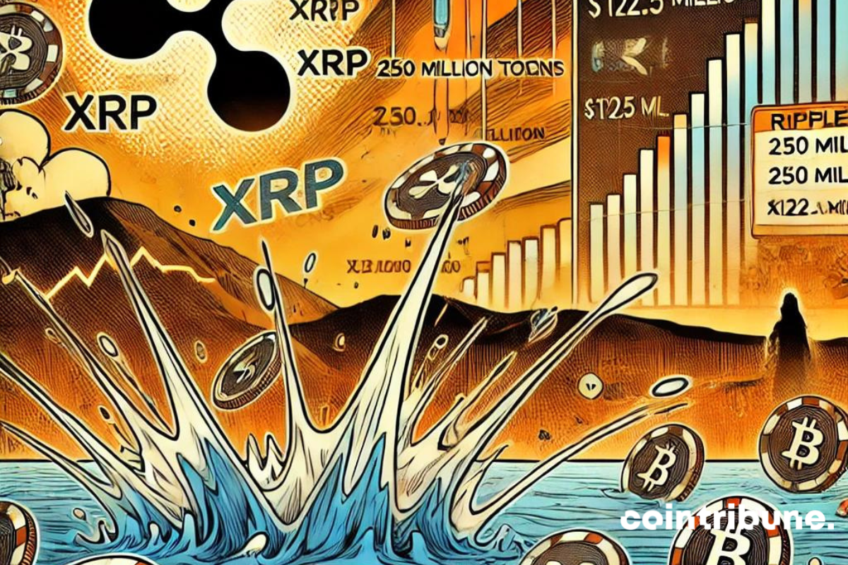 Ripple floods the cryptocurrency market with millions of tokens, is XRP in danger?