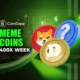 3 Meme coins mined 400X this week