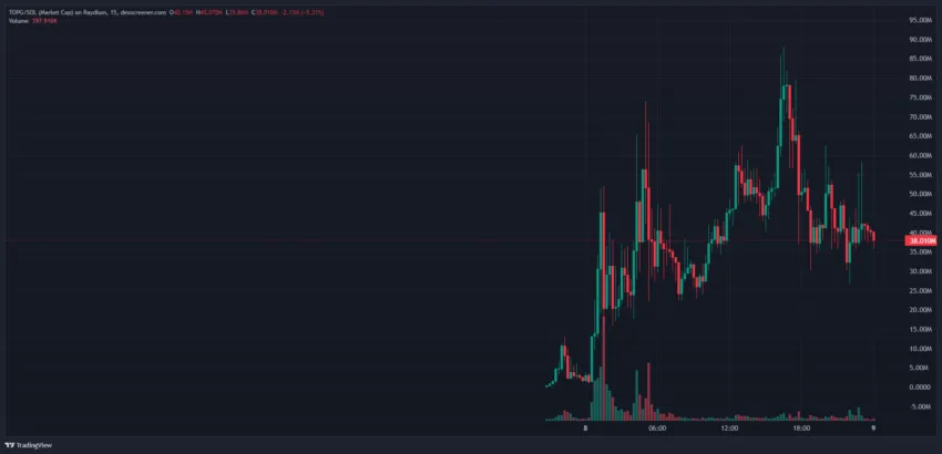 TOPG market capitalization.