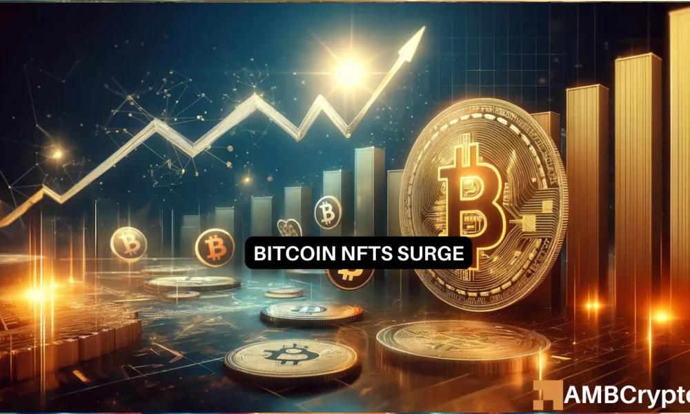 Bitcoin NFT Sales Surge, Turns Ethereum: A Sign of BTC Season?