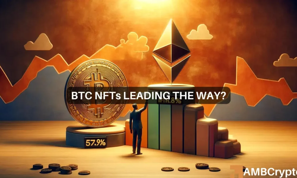 Exclusive: 57.8% of market participants prefer Bitcoin NFTs over Ethereum!