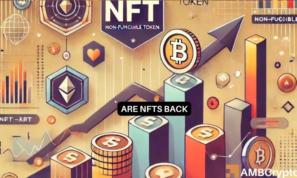 NFT market revival: Ethereum takes the lead with increased sales