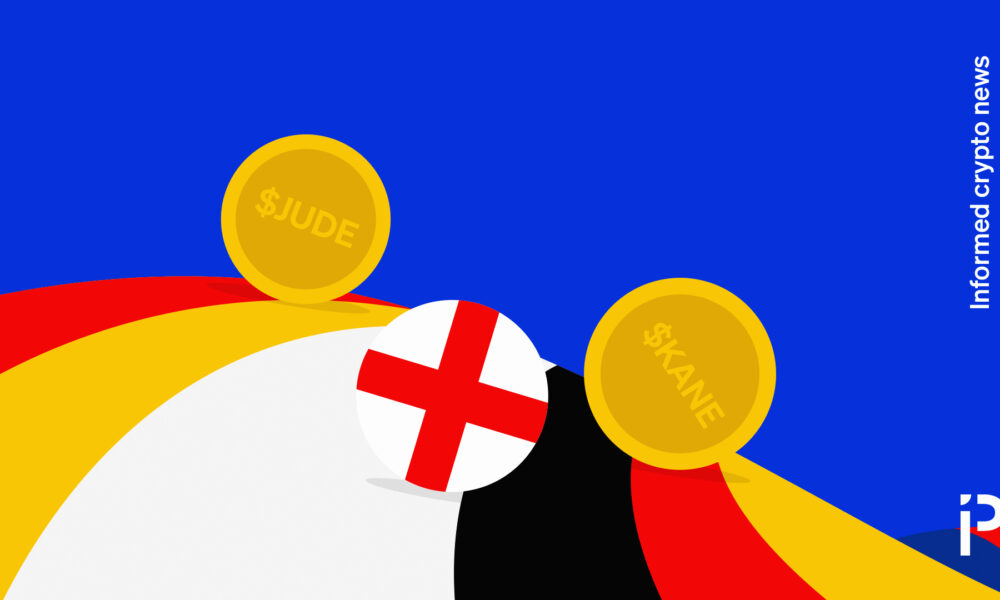 England players' memecoins plummet ahead of decisive EURO 2024 clash