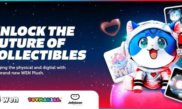 $WEN and TOYMAK3RS Launch Limited Edition Collectible Toy That Unlocks Exclusive Cross-Chain NFTs Using Jellybean™ Technology