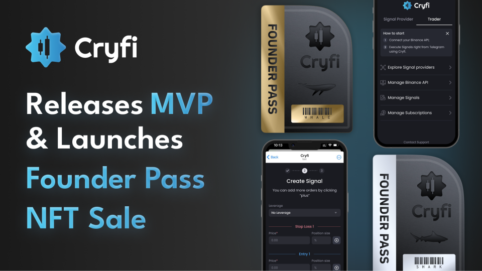 Cryfi Signals Trading Platform