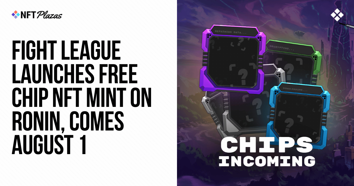 Fight League Launches Free NFT Mint on Ronin, Coming August 1st