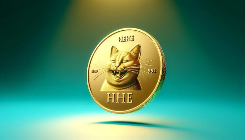 Cat meme coin HEHE surges 190% as Bitcoin rebounds