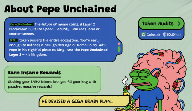 New L2 Memecoin Pepe Unchained Raises $5M Ahead of Presale Price Increase - 1