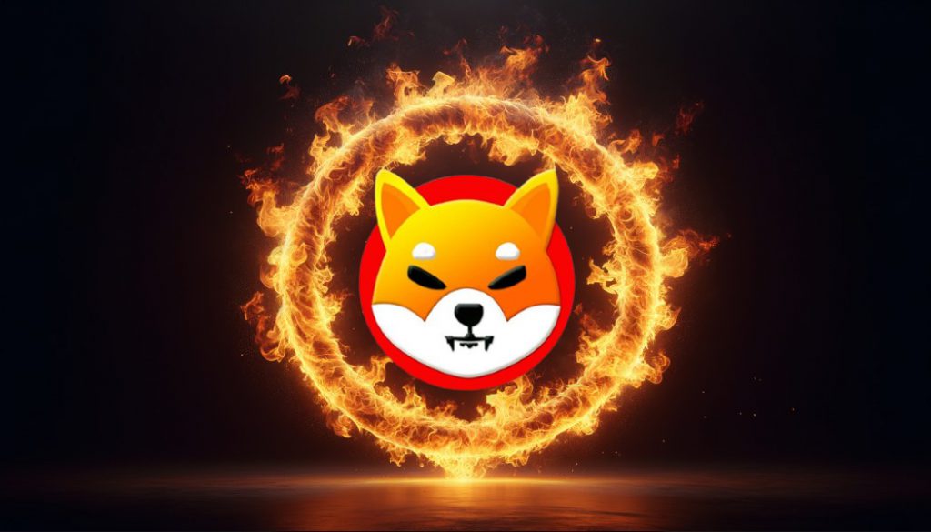 shiba inu shib burns shibarium fire