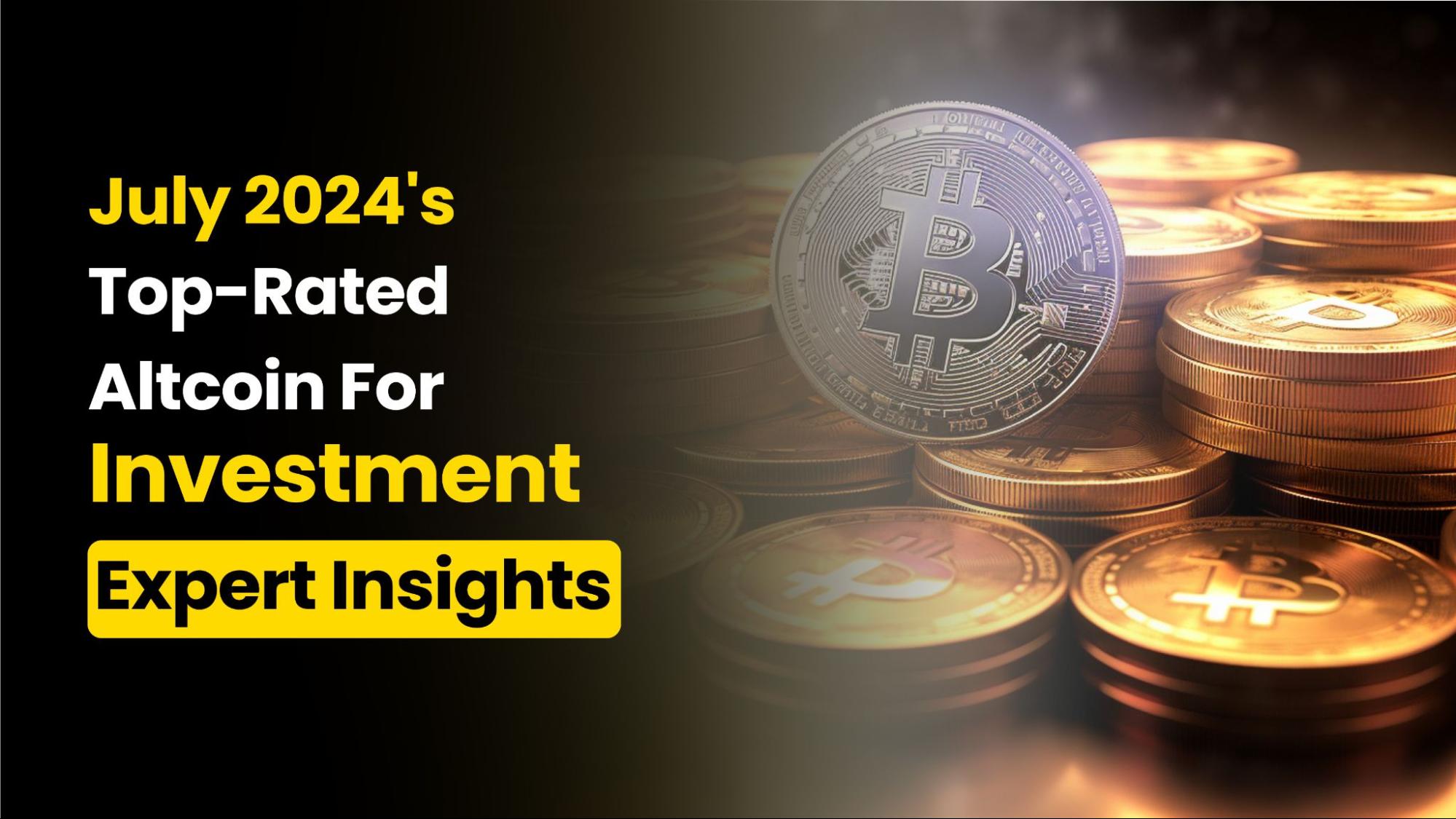 Top Rated Altcoins for Investment in July 2024: Expert Reviews